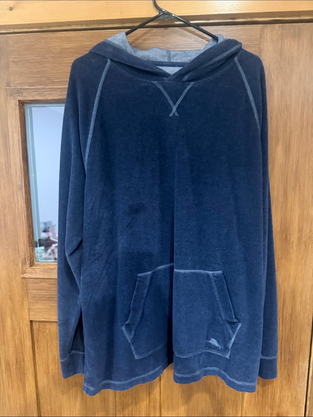 Tommy Bahama Navy Hooded Pullover Sweatshirt xxl